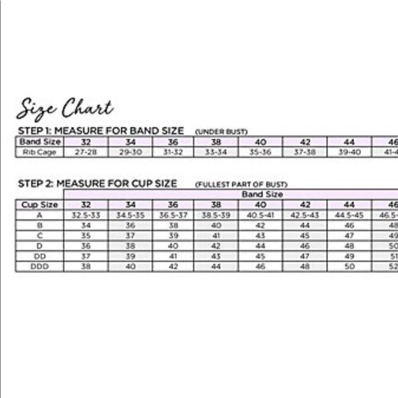 Breezies Size Chart